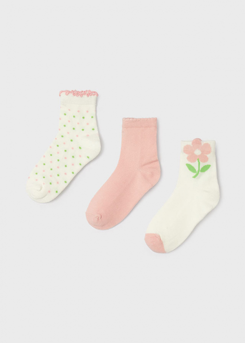 detail Dívčí ponožky - set 3ks MAYORAL