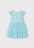 detail Tylové dívčí šaty s volánky MAYORAL