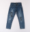 detail Chlapecké džíny s nápisy IDO