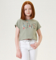 náhled Dívčí tričko s kytičkovým motivem IDO