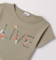 náhled Dívčí tričko s kytičkovým motivem IDO