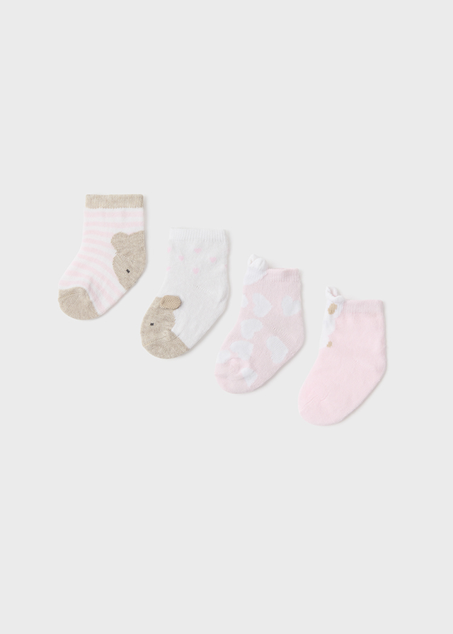 Novorozenecké ponožky - set 4 párů MAYORAL
