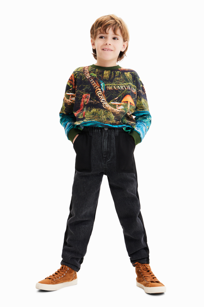 detail Chlapecké tričko s dlouhým rukávem DESIGUAL