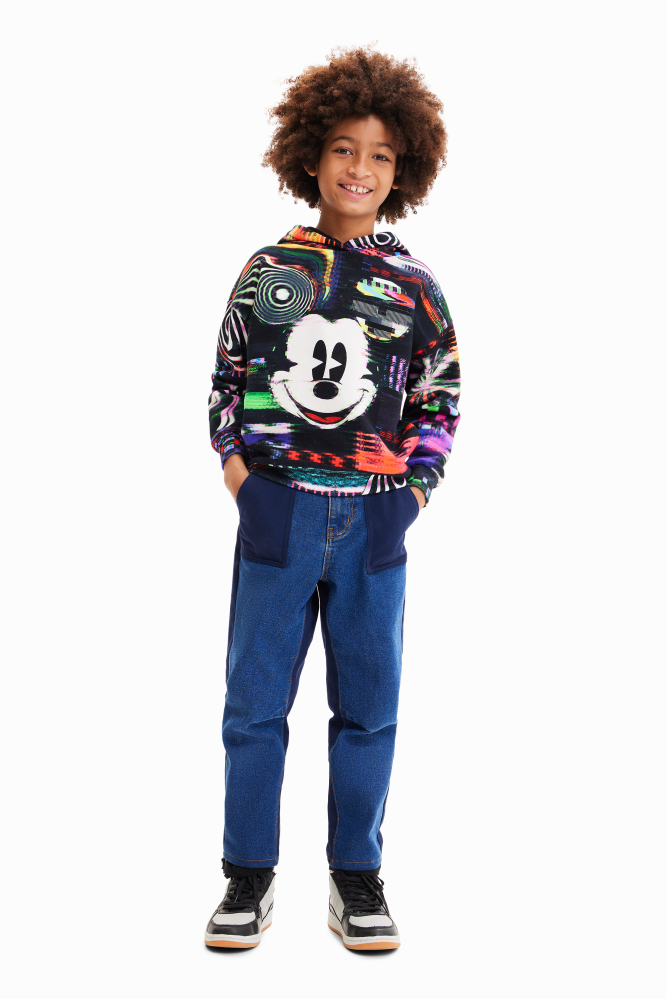 detail Chlapecká mikina s potiskem s efektem Disney's Mickey Mouse DESIGUAL