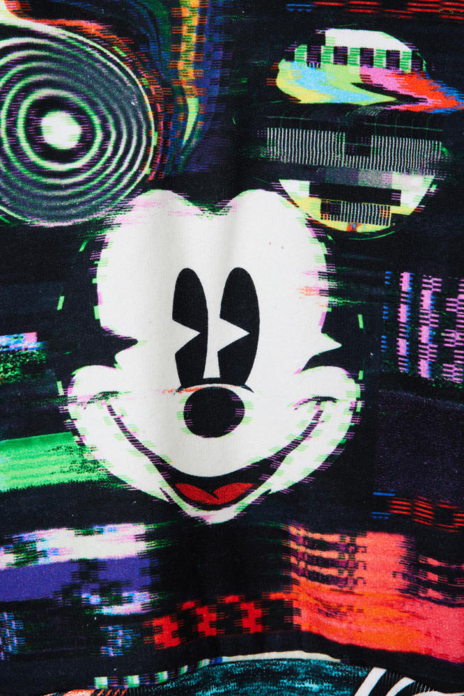 detail Chlapecká mikina s potiskem s efektem Disney's Mickey Mouse DESIGUAL