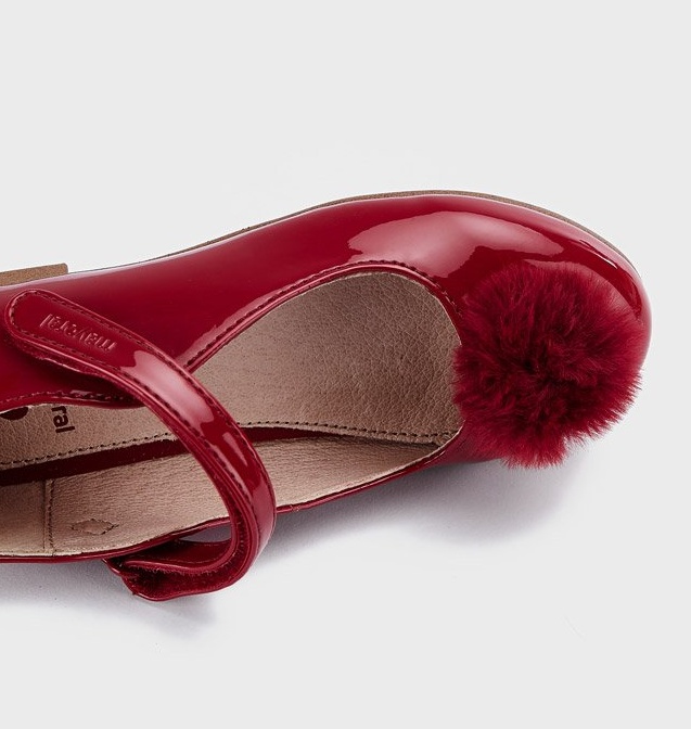 detail Dívčí balerínky s bambulí MAYORAL