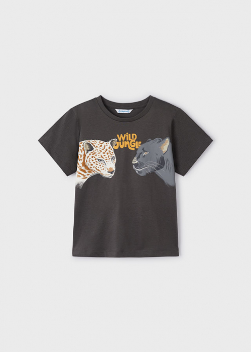 detail Chlapecké tričko se zvířecím potiskem MAYORAL