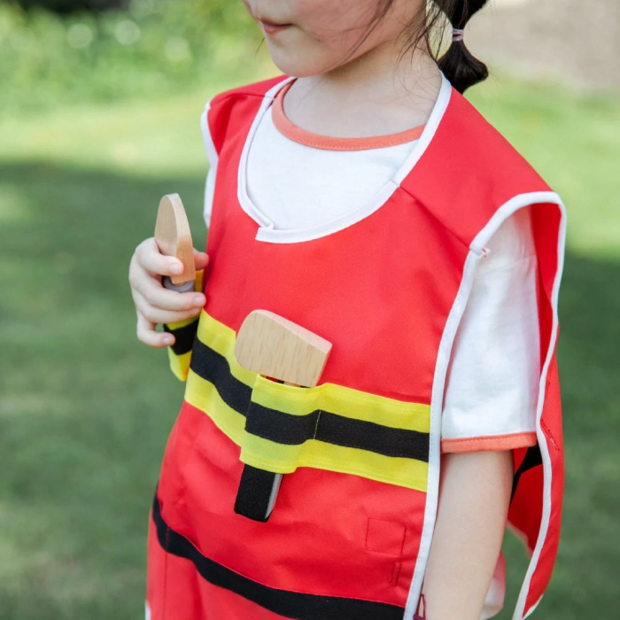 detail Dětská hasičská sada dřevěná UMU