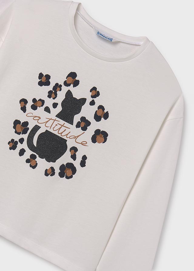 detail Dívčí letní tričko – styl a svěžest MAYORAL