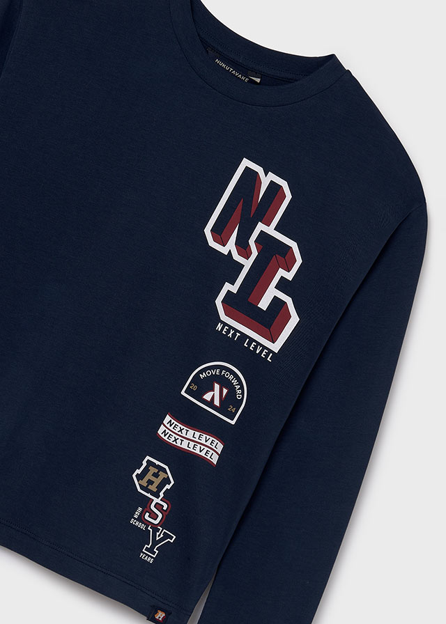 detail Chlapecké tričko s dlouhým rukávem MAYORAL