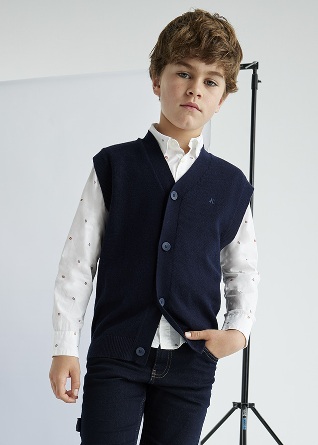 detail Chlapecká vesta MAYORAL