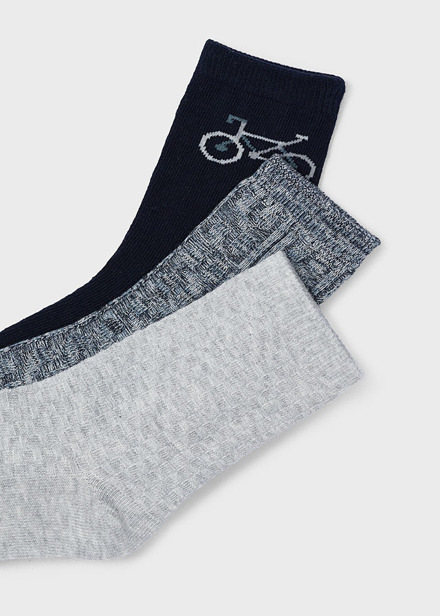 detail Chlapecké ponožky 3ks MAYORAL