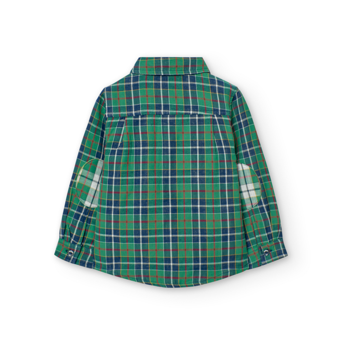 detail Chlapecká flanelová košile BOBOLI