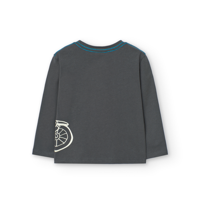 detail Chlapecké tričko s motorkou BOBOLI