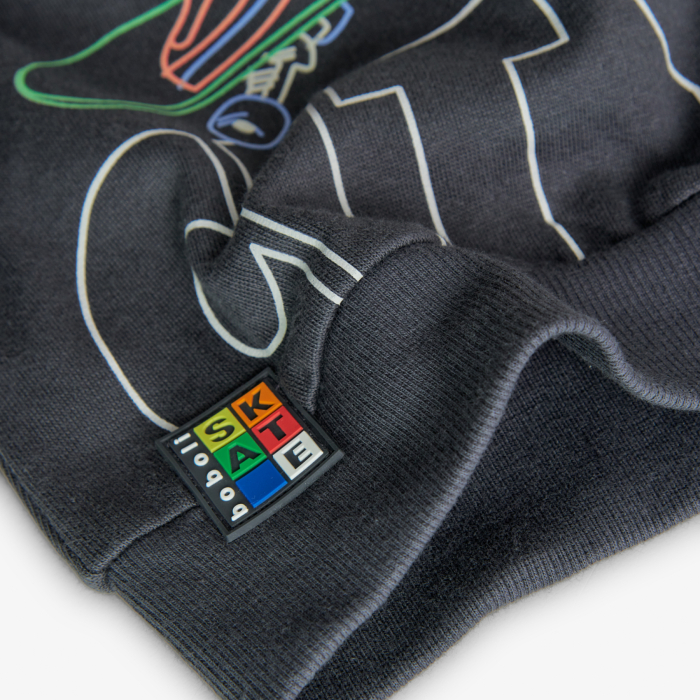 detail Chlapecká mikina s potiskem BOBOLI