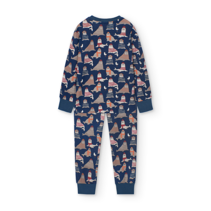 detail Chlapecké pyžamo s dlouhým rukávem BOBOLI