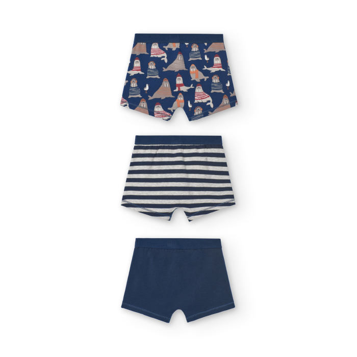 detail Chlapecké trenýrky sada 3ks BOBOLI