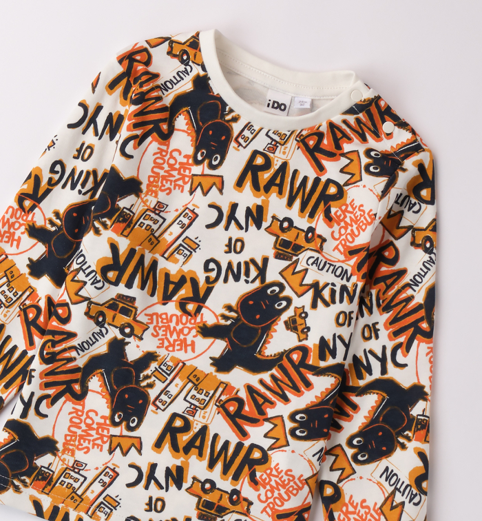 detail Chlapecké barevné tričko IDO