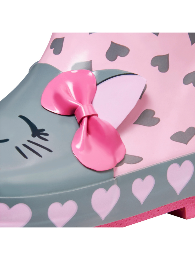 detail Dívčí holinky do deště PLAYSHOES