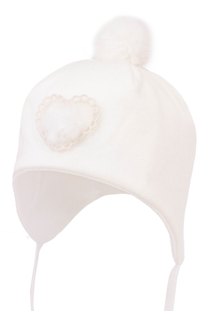 detail Dívčí čepice pro miminka JAMIKS