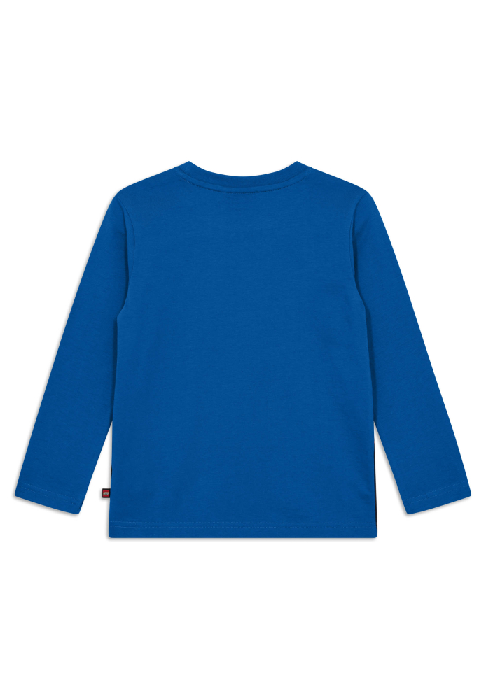 detail LEGO® NINJAGO® chlapecké tričko s dlouhým rukávem – hrdinové Kai, Jay a Lloyd LEGO