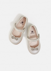 Dětské dívčí balerínky s koženou podšívkou a stélkou MAYORAL