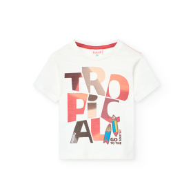 Chlapecké tričko z měkké látky s potiskem BOBOLI