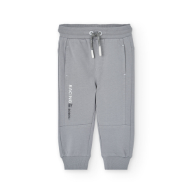 Chlapecké jogger fleecové kalhoty s elastickým pasem a nastavitelnou šňůrkou BOBOLI