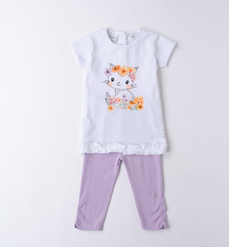 Dívčí outfit s potiskem - set 2ks SARABANDA