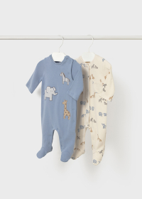Chlapecký set 2 dupaček – zvířecí motiv MAYORAL