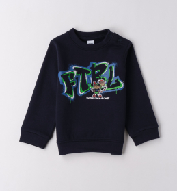 Chlapecká mikina s motivem fotbalového medvídka IDO