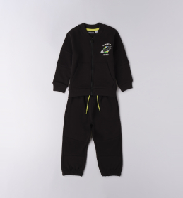 Chlapecké černé teplákové soupravy s planetami SARABANDA