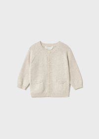 Chlapecký bavlněný svetr s rozepínáním na knoflíčky MAYORAL