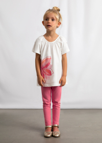 Dívčí set s květinovým motivem MAYORAL