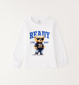 Chlapecké tričko s dlouhým rukávem s potiskem IDO