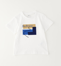 Chlapecké tričko s krátkým rukávem bílé IDO