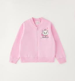Dívčí mikina Aristocats Marie na zip IDO