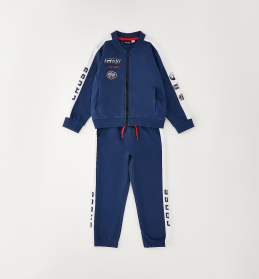 Chlapecká tepláková souprava na zip s kontrastními pruhy SARABANDA