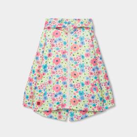 Dívčí lehká bunda s celoplošným květinovým potiskem BOBOLI