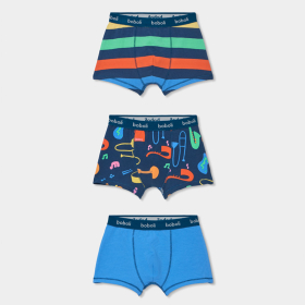 Chlapecké boxerky s hudebním motivem BOBOLI