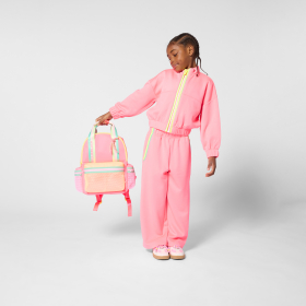 Dívčí batoh , neonový, honeycomb síťovina, polstrovaný, školní BILLIEBLUSH