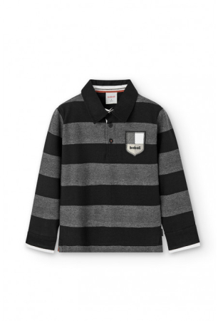 detail Chlapecké polo s dlouhým rukávem BOBOLI