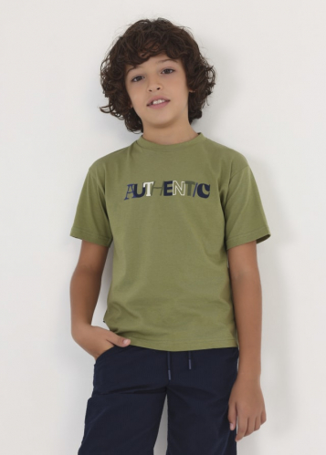 Chlapecké tričko s krátkým rukávem, kulatý výstřih MAYORAL