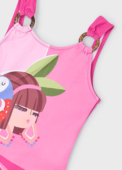 detail Dívčí jednodílné plavky MAYORAL