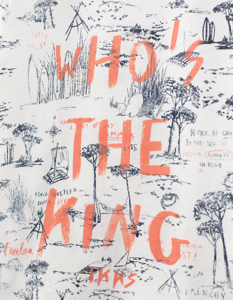 detail Dětské chlapecké triko IKKS