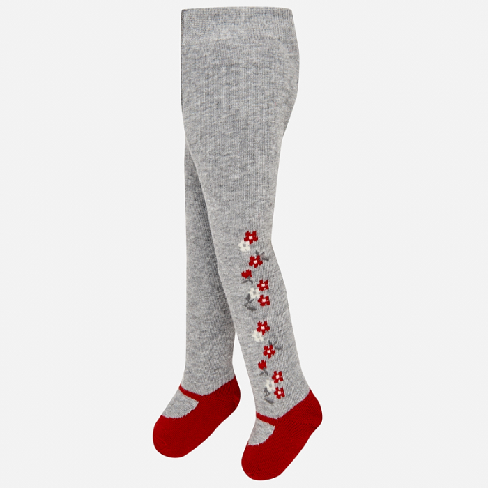 detail Dětské dívčí punčocháče s potiskem MAYORAL