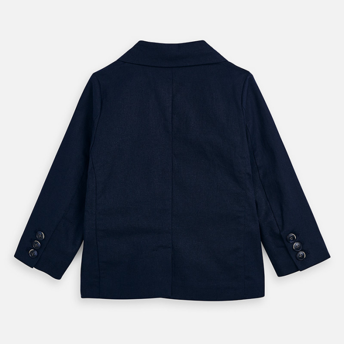 detail Chlapecké sako z příměsí lnu MAYORAL