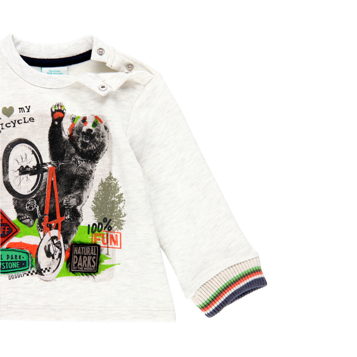 detail Dětská chlapecká mikina BOBOLI