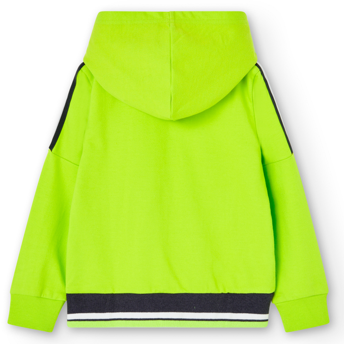 detail Chlapecká fleecová mikina s kapucí BOBOLI