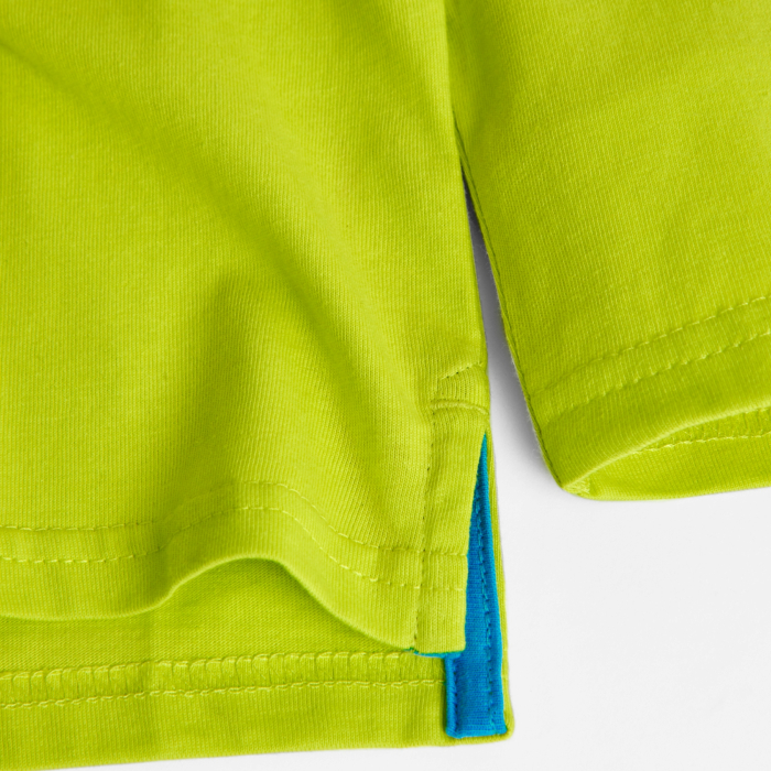 detail Chlapecké tričko s dlouhýmr rukávem a potiskem BOBOLI